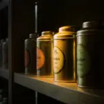 visual merchandising tea shop