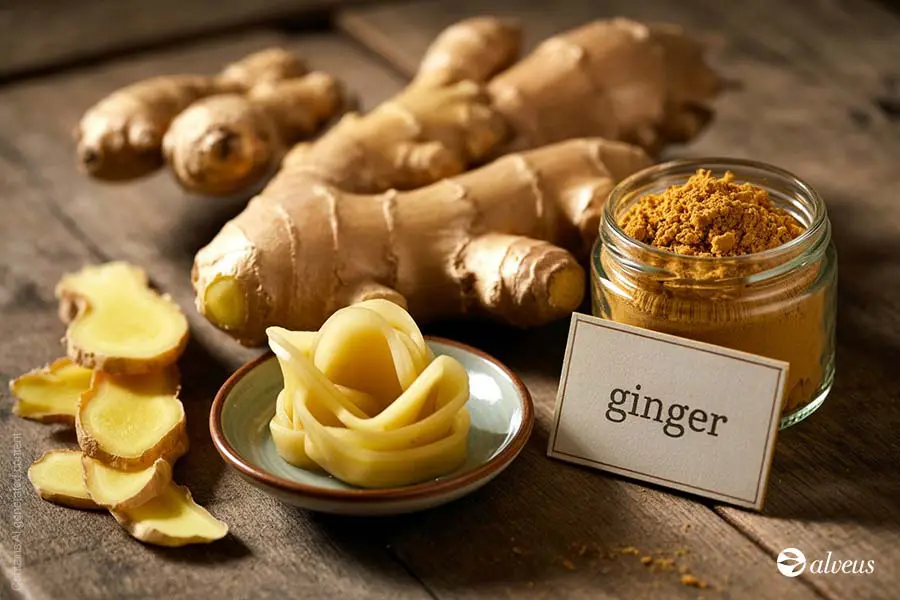Forms of ginger