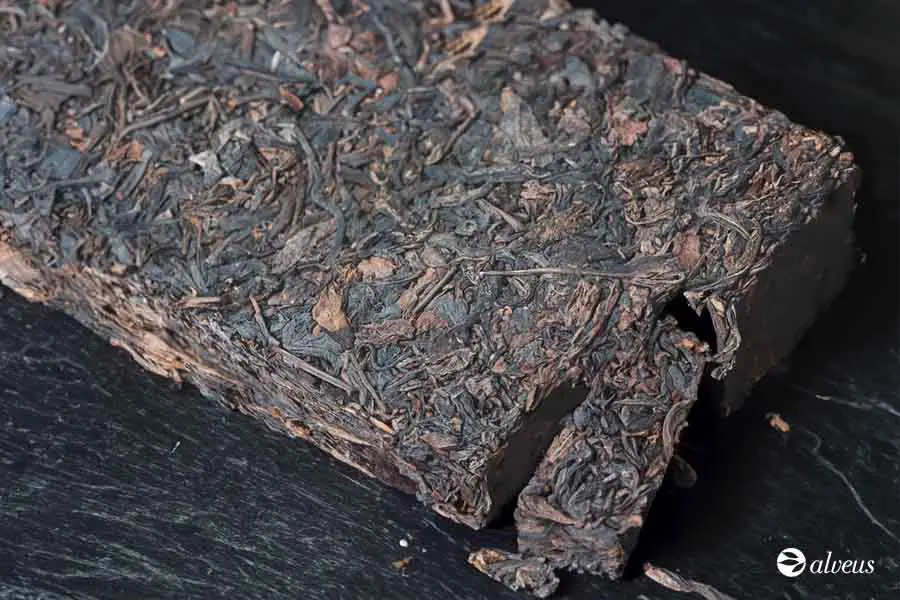 Pu Erh Brick Tea BIO by Alveus
