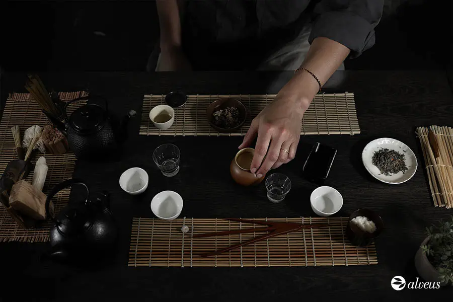Gong Fu Cha preparation