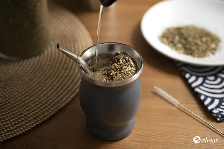Zubereitung von Mate