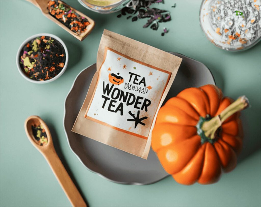 Bolsas de té Halloween