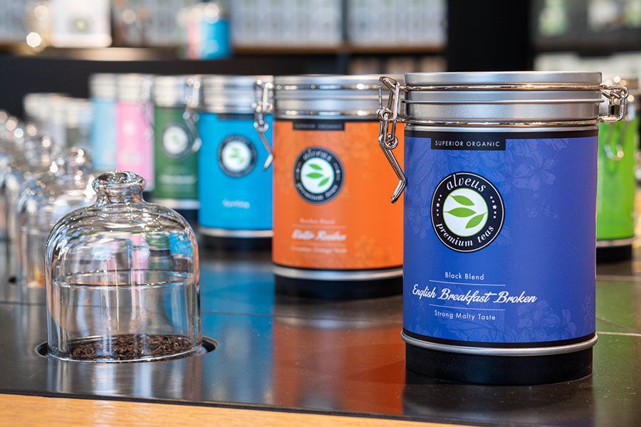 nome del marchio Alveus Tea