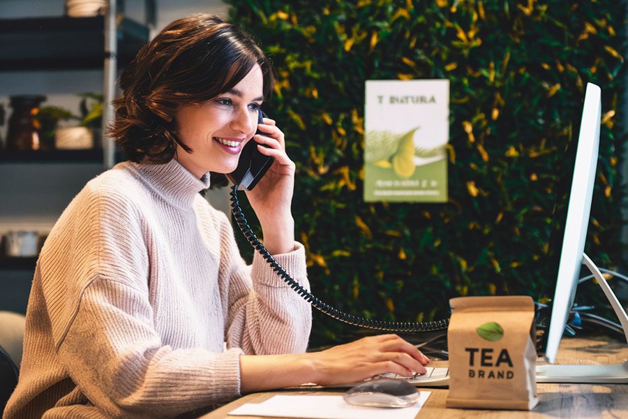 servizio clienti marchio di tè