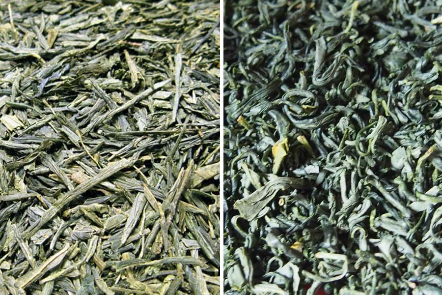 Comparison of green teas