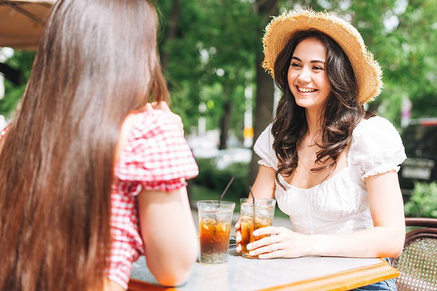 Summer tea consumption