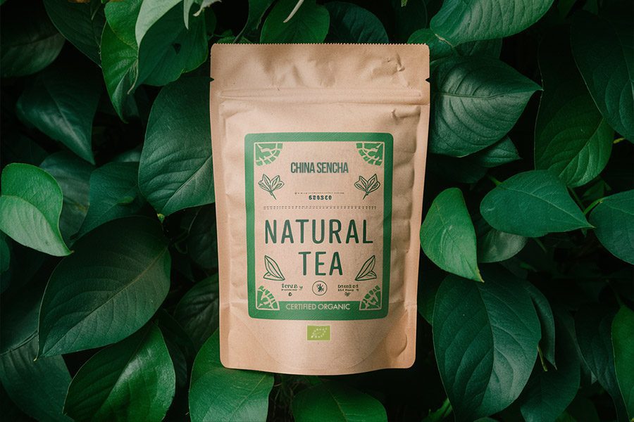 busta di tè naturale