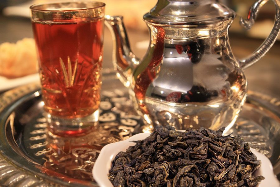 Moroccan mint tea