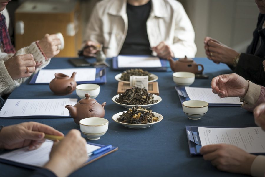 Workshop del negozio di tè