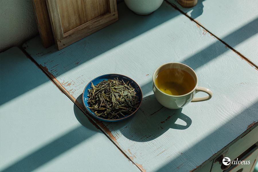 Japanischer grüner Tee Sencha