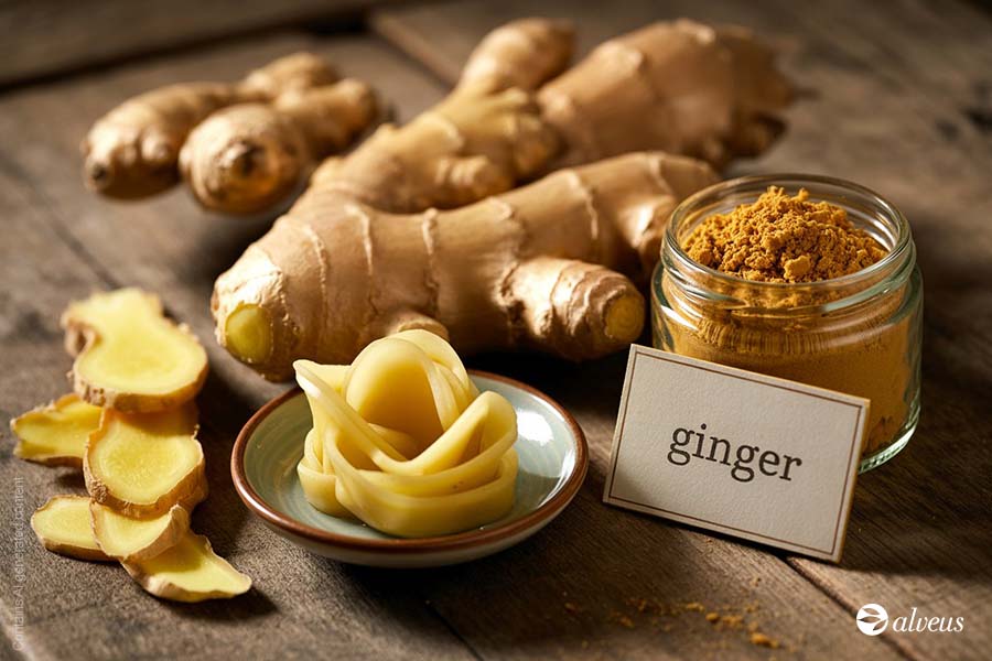 Forms of ginger