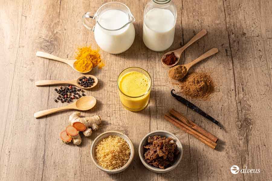 golden milk ingredients
