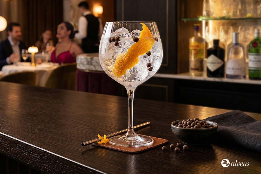 Gin Tonic mit Piment