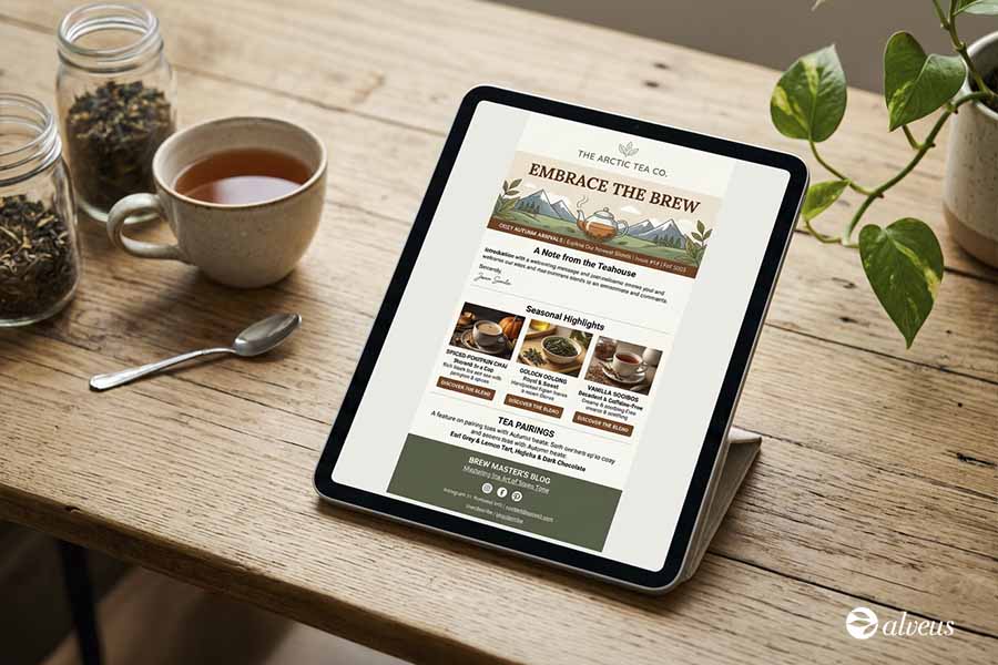 design email marketing tè