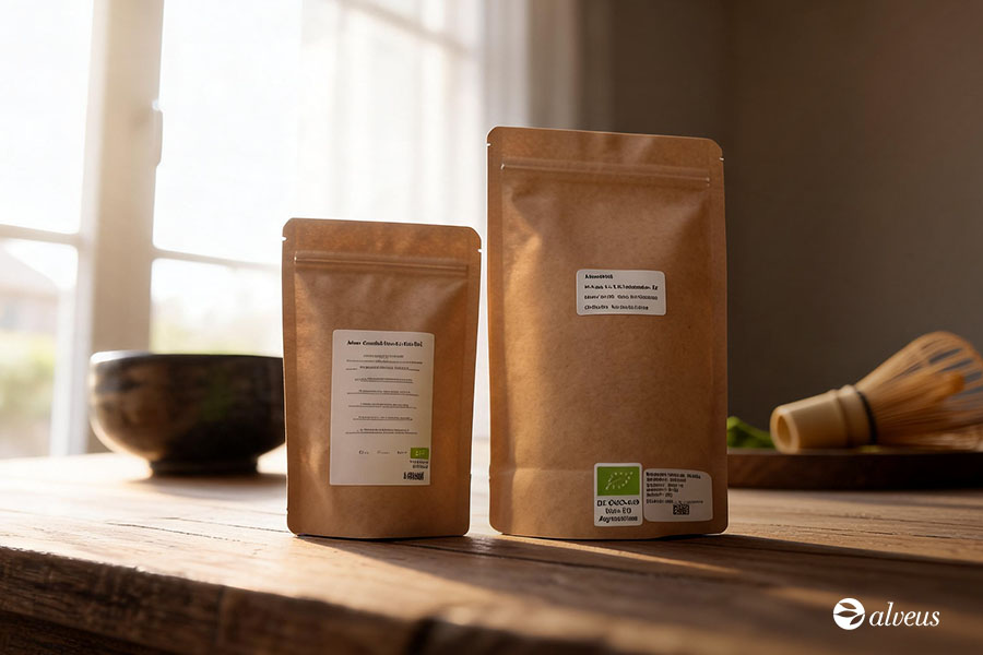 Sachets de 50 et 100 grammes Hisui