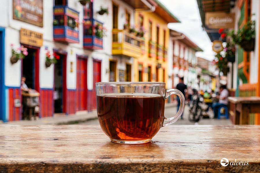 té negro colombiano