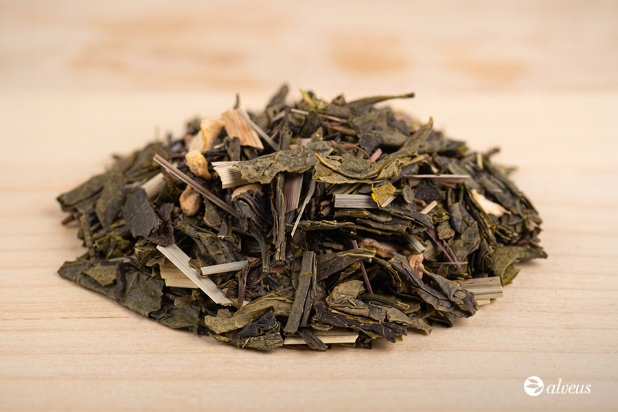 té verde jengibre limón