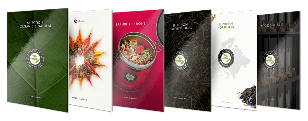 Kataloge für Tee- und Gewürzgroßhändler