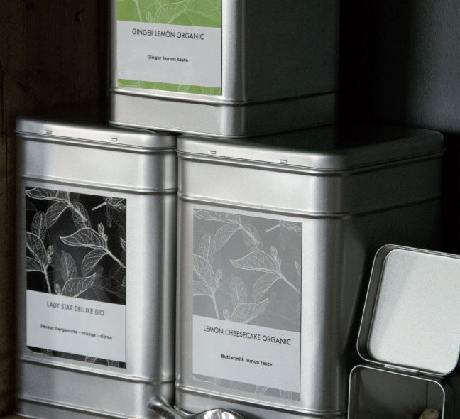 boîte à thé pour professionnel